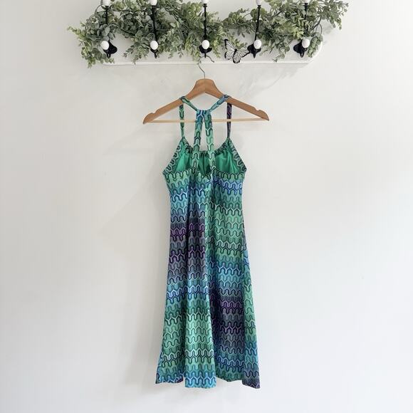 Prana Women’s Quinn Sharply Geometric Dress With Built In Shelf Bra Medium P07 - Picture 5 of 5